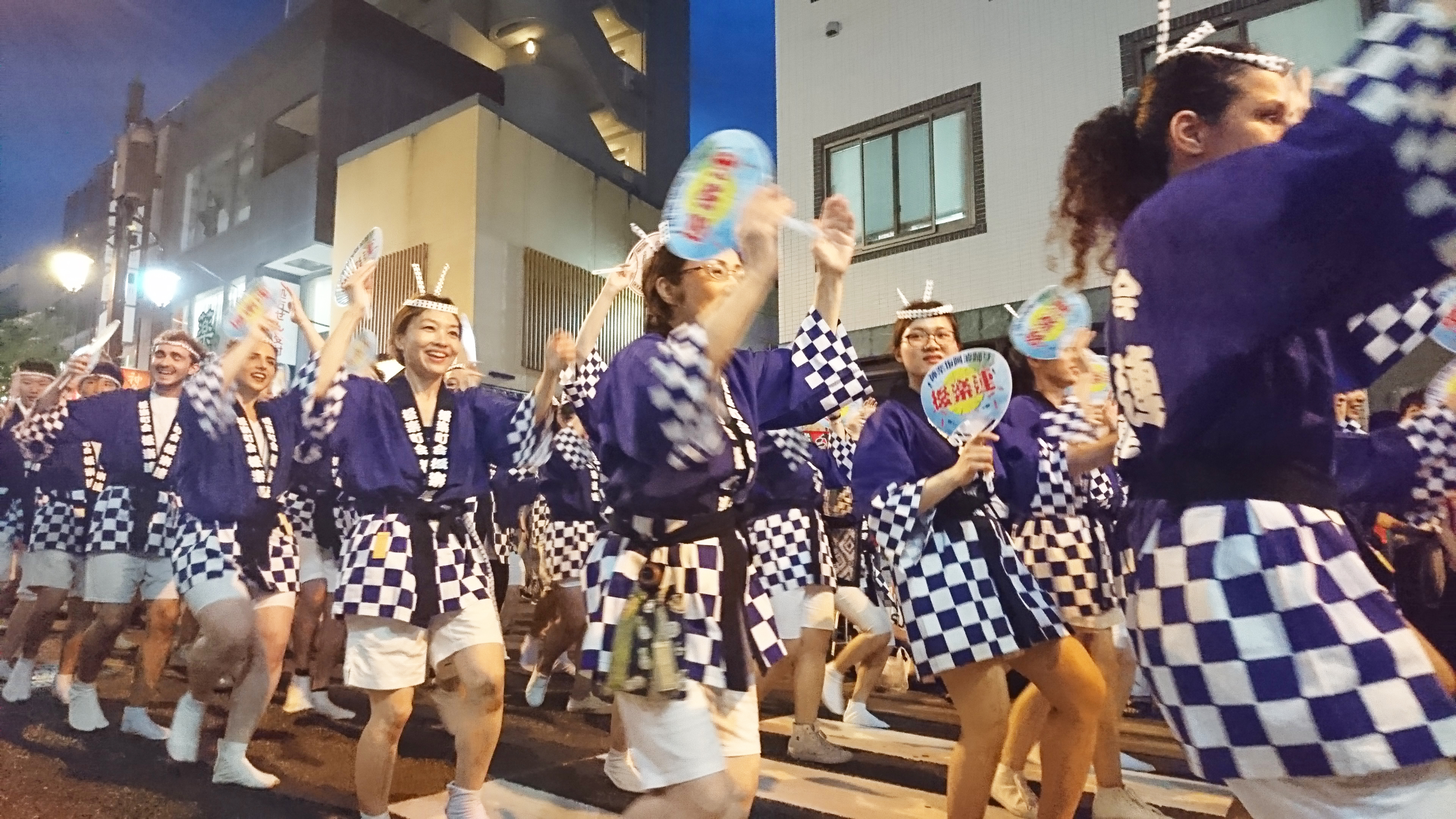 神樂坂祭~今年也跳了阿波舞