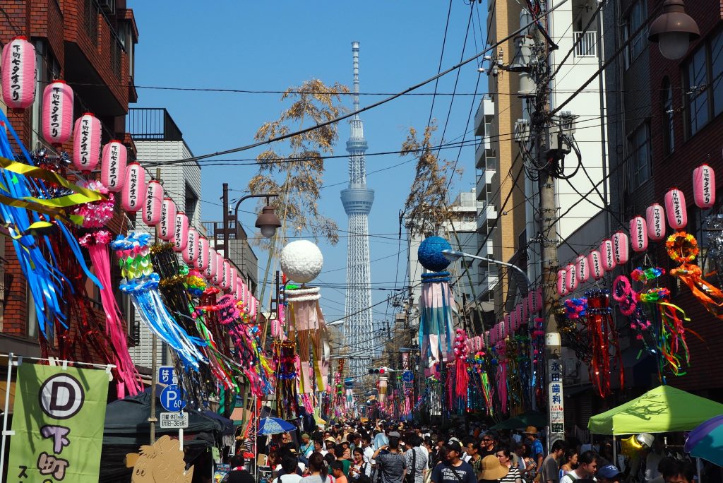 04 下町七夕祭り ａｒｃ東京日本語学校