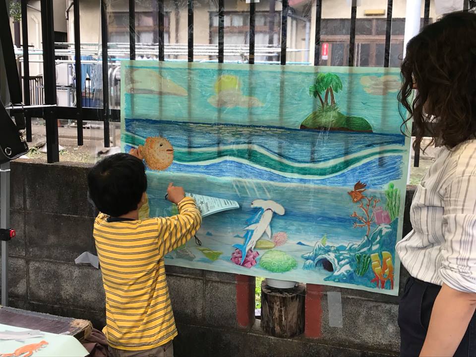 世田谷代田南児童館の子ども祭りに参加しました